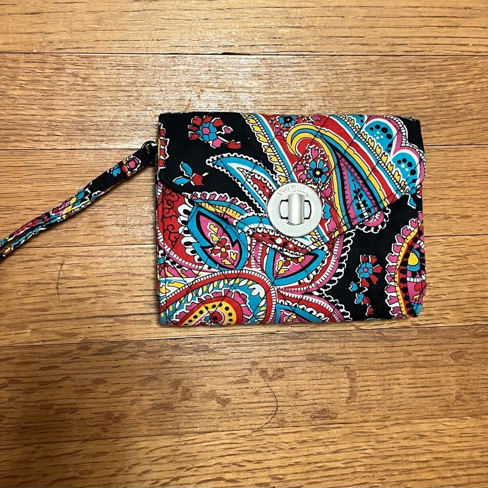 Vera Bradley Multicolor Paisley Wallet